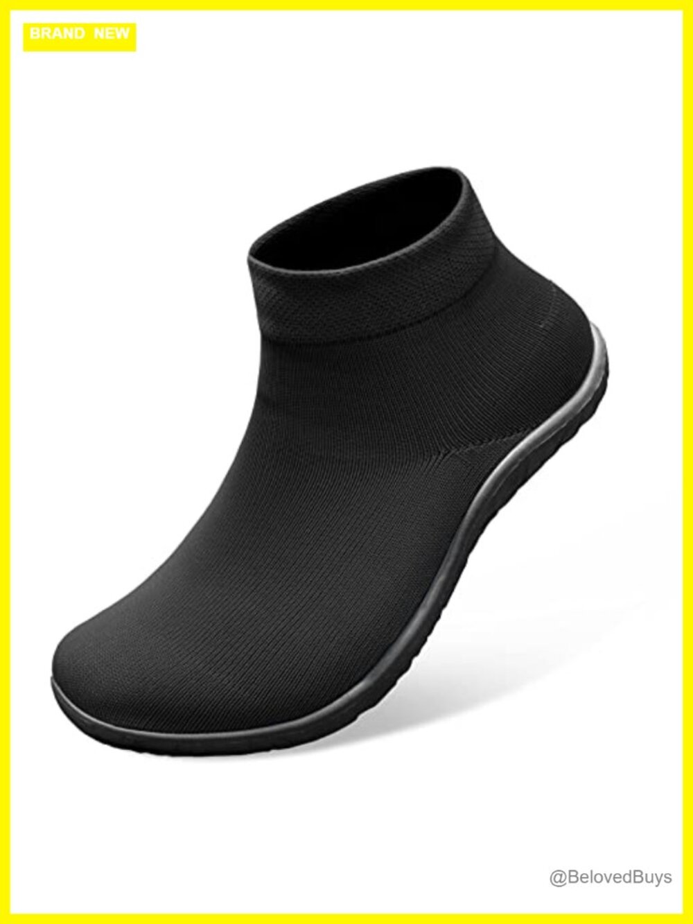 Sock Shoes Womens Mens Minimalist Stretch Knit Slip-On Walking Shoes